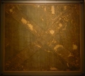 The flag carried by the Scots at Dunbar